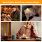 USB Rechargeable Clip-On Bookmark Book Light with Timer