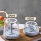 500/900ML Manual Meat Mincer Garlic Chopper Rotate Garlic Press Crusher Vegetable Onion Cutter Kitchen Cooking Accessories