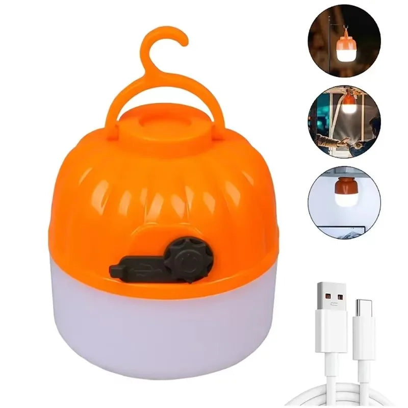 10W 1800MAH COB+LED Camping Lantern USB Rechargeable High Power Portable Tents Lamp Outdoor Hiking Night Fishing Hanging Lamp