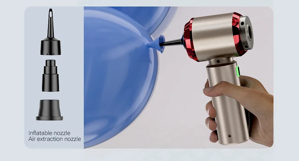 Cordless car vacuum - strong suction, portable, handheld. Perfect for quick clean-ups in your car! 🚗