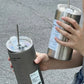 Leak-Proof Insulated Stainless Steel Thermos Cup with Straw
