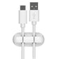 Silicone USB Cable Cord Wire Organizer