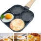 LMETJMA Egg Frying Pan Nonstick Pancake Pans 4-Cups Cookware Pancake Pan Egg Pan Suitable for Gas Stove Induction Cooker JT87