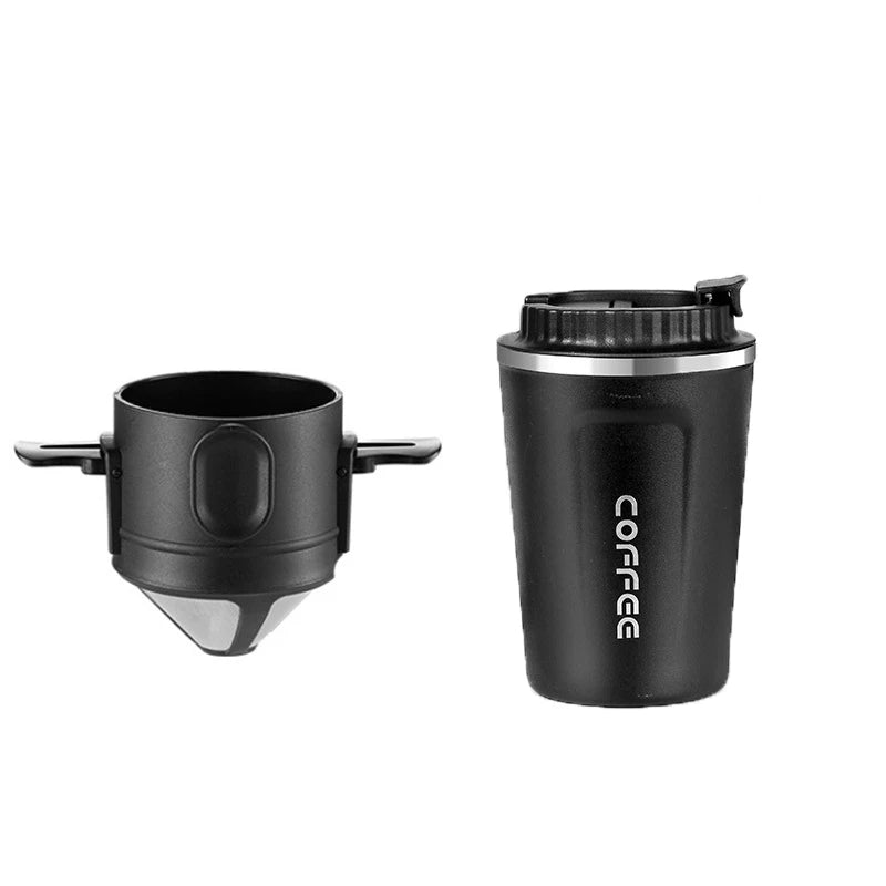304 Stainless Steel Portable Coffee & Tea Dripper Set