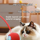 New Cat Interactive Ball Toy Automatic Rolling Ball Faux Tail Rechargeable Smart Pet Electric Toy Dog Cat Training Imitate Mouse