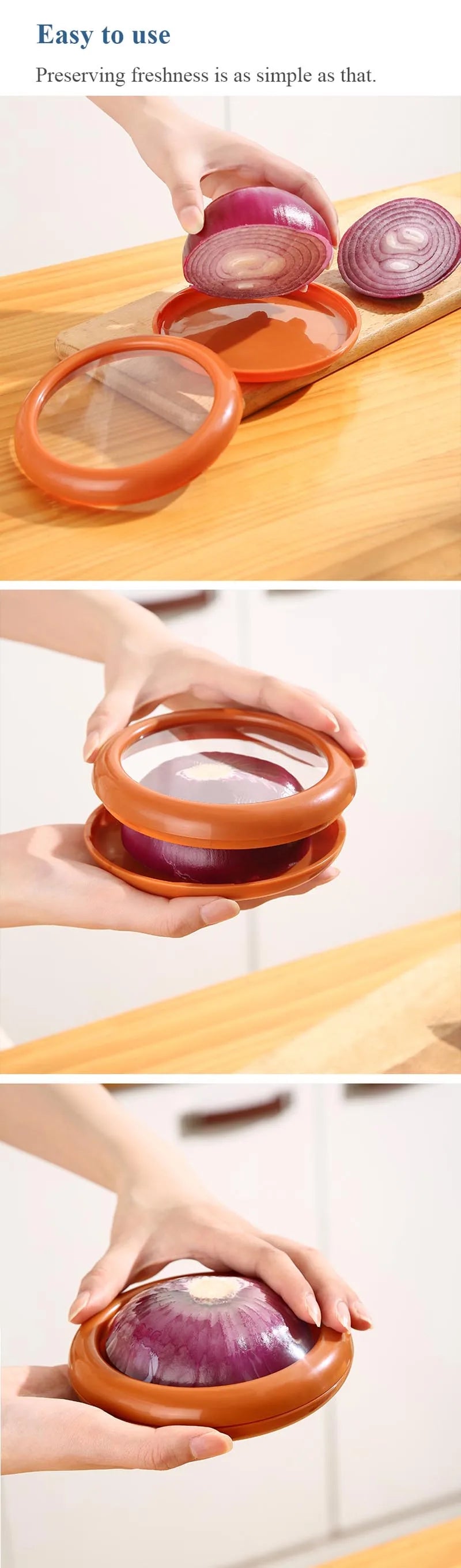 Airtight Fresh Storage Box for Fruits & Veggies - Reusable & Transparent!