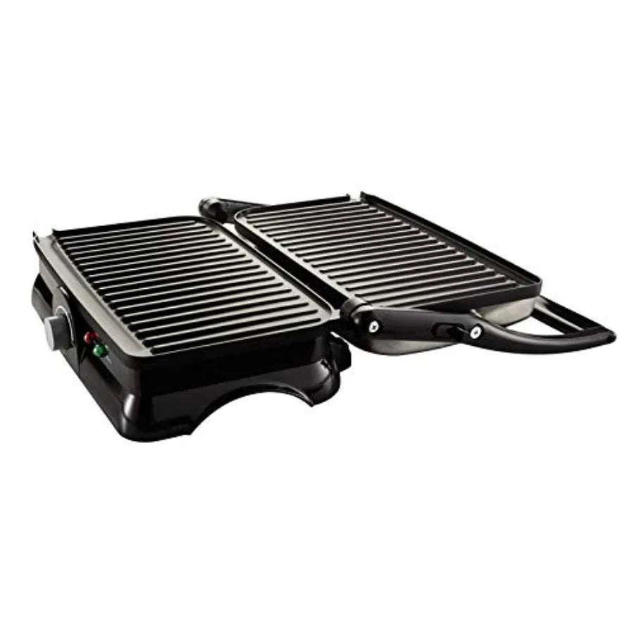 Compact Panini Maker for Small Portions Ideal for Home Use and Office Snacks Efficiently Grills Sandwiches with Even Heat Distr