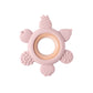 Food-Grade Silicone Teether Ring - Safe Sensory Toy for Babies 0-12 Months!