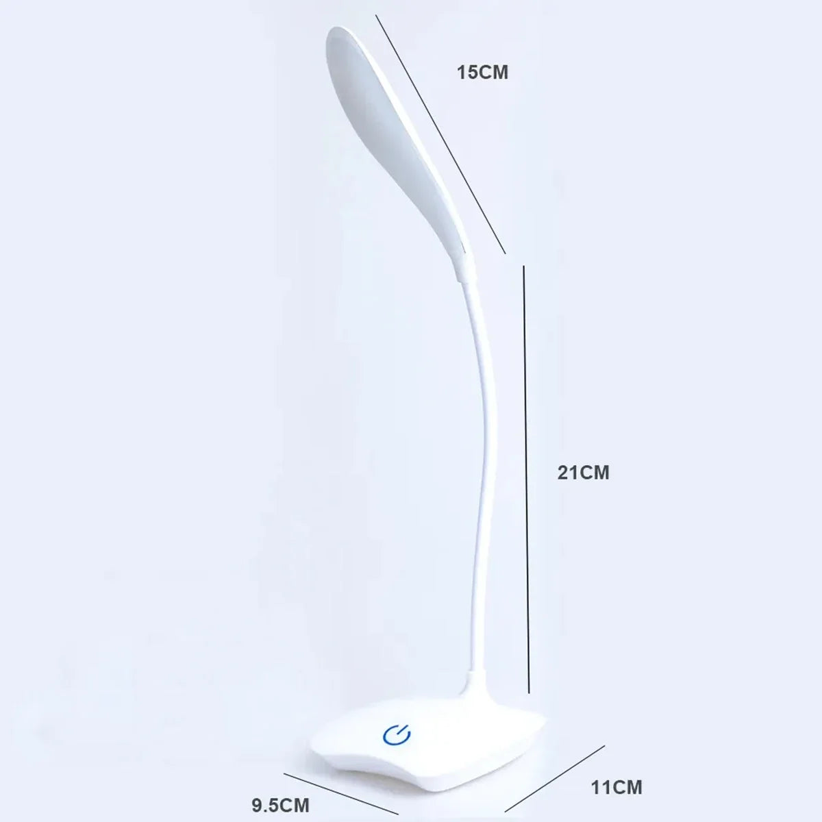 Portable LED Desk Lamp: USB Charging, Touch Dimming & Eye Protection