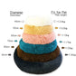 40-90cm Round Pet Bed for Large Dog Bed Super Soft Cat Bed Long Plush Dog House for Medium Dog House Winter Warm Sleeping