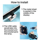GB LED Monitor Light Bar: Dimmable Atmosphere Lamp for Work & Gaming