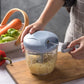 500/900ML Manual Meat Mincer & Garlic Chopper – Kitchen Vegetable Cutter