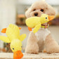 Bite-Resistant Plush Duck Toy - Sound Relief for Small & Large Dogs!