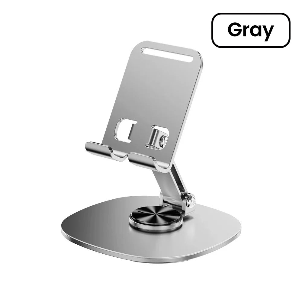 Rotating Phone Tablet Stand – Desktop Mount for iPhone & iPad