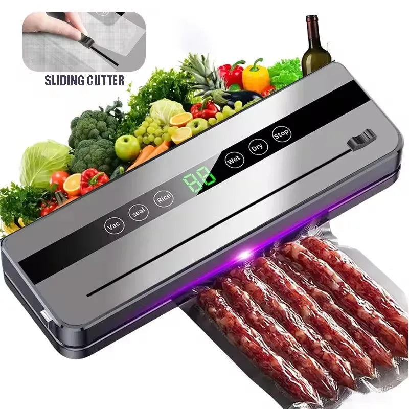 Mi Electric Vacuum Sealer (Dry/Wet) + Food Storage Bags
