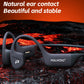 POLVCDG bone conduction swimming earphones IPX8 waterproof 32GB memory Bluetooth 5.4 silicone material 2025 new product x16