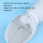 550ml Folding Pet Water Bottle - Portable Mug for Dogs & Cats on the Go!