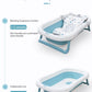 Baby Bath Support Pad Foldable Floating Seat Adjustable Newborn Bathing Cushion Infant Safety Net Hammock