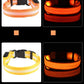 Nylon LED Night Safety Flashing Glow In The Dark Dog Leash Dogs Luminous Fluorescent Pet Dog Collar
