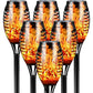 12LED Solar Flame Torch Light Flickering Light Waterproof Outdoor Garden Decoration Landscape Lawn Path Yard Patio Floor Lamps