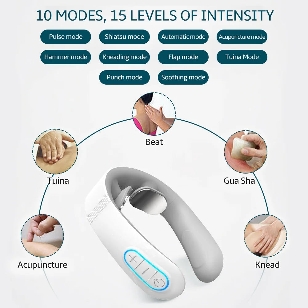 the Smart Back & Neck Massager – Relief at Your Fingertips!