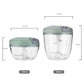 500/900ML Manual Meat Mincer & Garlic Chopper – Kitchen Vegetable Cutter