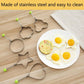 Stainless Steel Fried Egg Molds Breakfast Pancake Mold Creative Cake Tool Non-stick Egg Shaper Baking Cooking Kitchen Gadgets