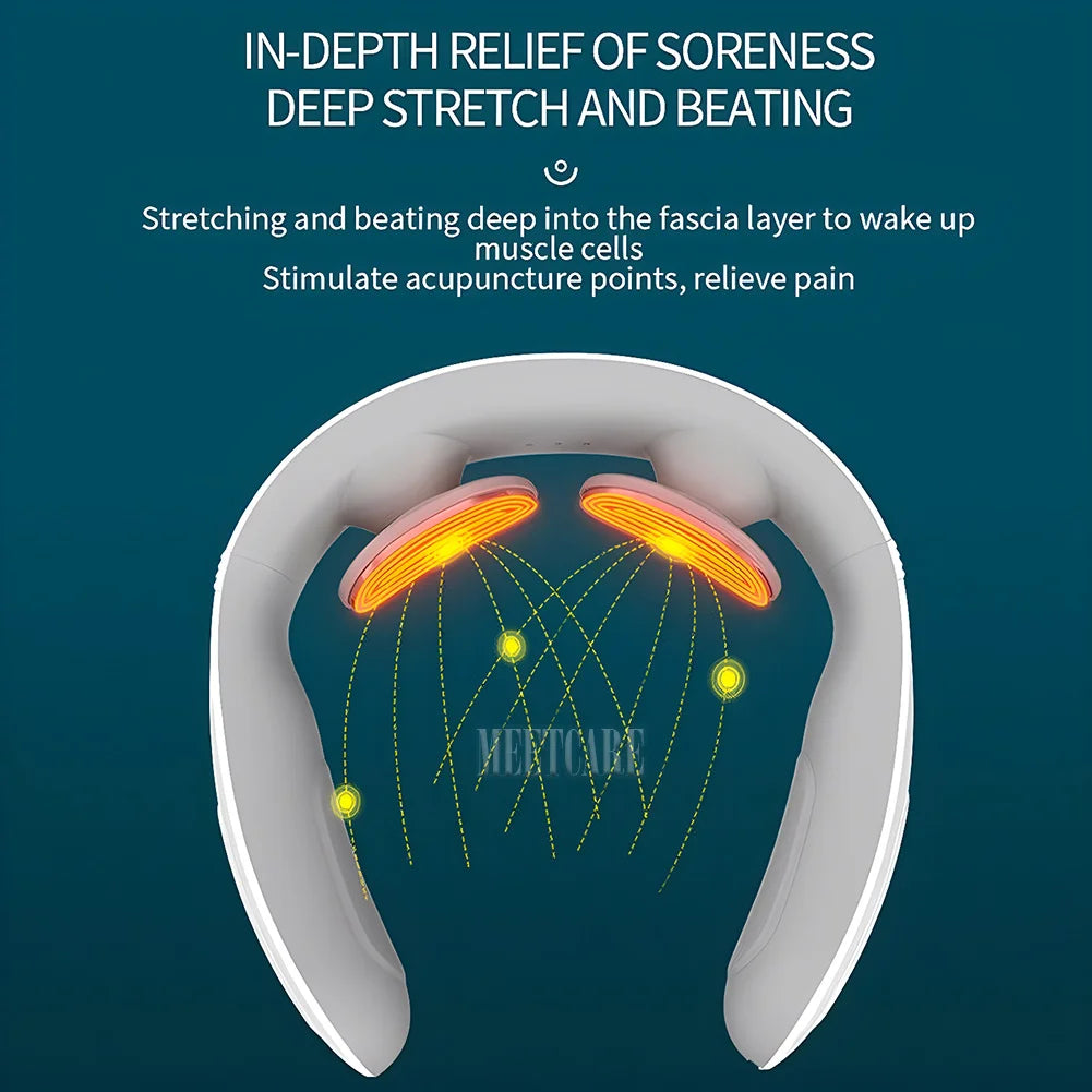 the Smart Back & Neck Massager – Relief at Your Fingertips!