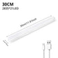 Cabinet Light USB Rechargeable Motion Sensor LED Bar Light Induction Night Light Portable Kitchen Bedside Wardrobe Closet Aisle