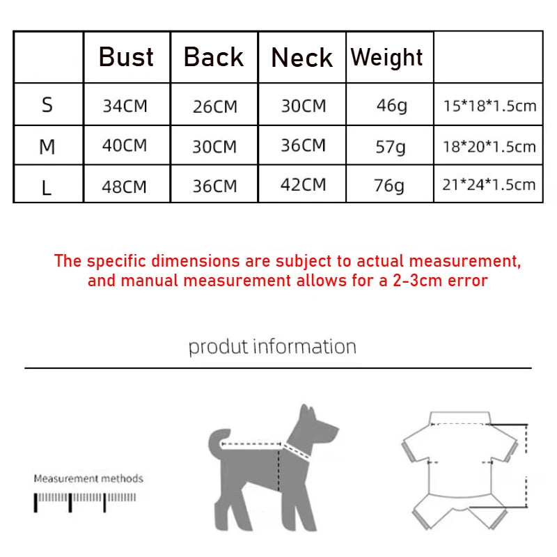 Dog Clothing Pet Clothing Polar Fleece Vest Grid Thickened Cat Traction Pet Supplies Cat Clothing Dog Clothing