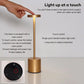 USB Rechargeable Classic Table Lamp: Touch Control & 3 Colors