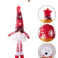 Christmas Faceless Doll Gnome Ornaments LED Light Plush Knitting Crafts Tree Pendant Christmas Decorations for Home Kids Gift