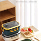 1200ML 2-Layer Bento Lunch Box (Leakproof) – Spoon & Fork Included