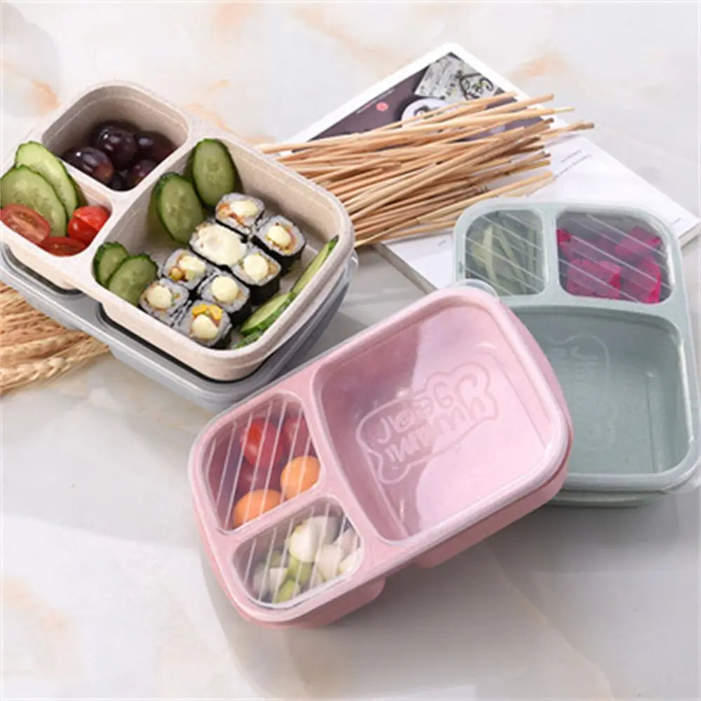 Eco-Friendly Portable Lunch Box - Perfect for Kids & Adults