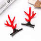 2pcs/Set Kawaii Christmas Elk Ear Hair Clip Women Girl Santa Snowman Hairpin Xmas Party Barrettes For Kids Cosplay Headwear