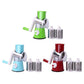 3-in-1 Manual Vegetable Slicer & Shredder – Perfect for Grating Cheese, Nuts & More!