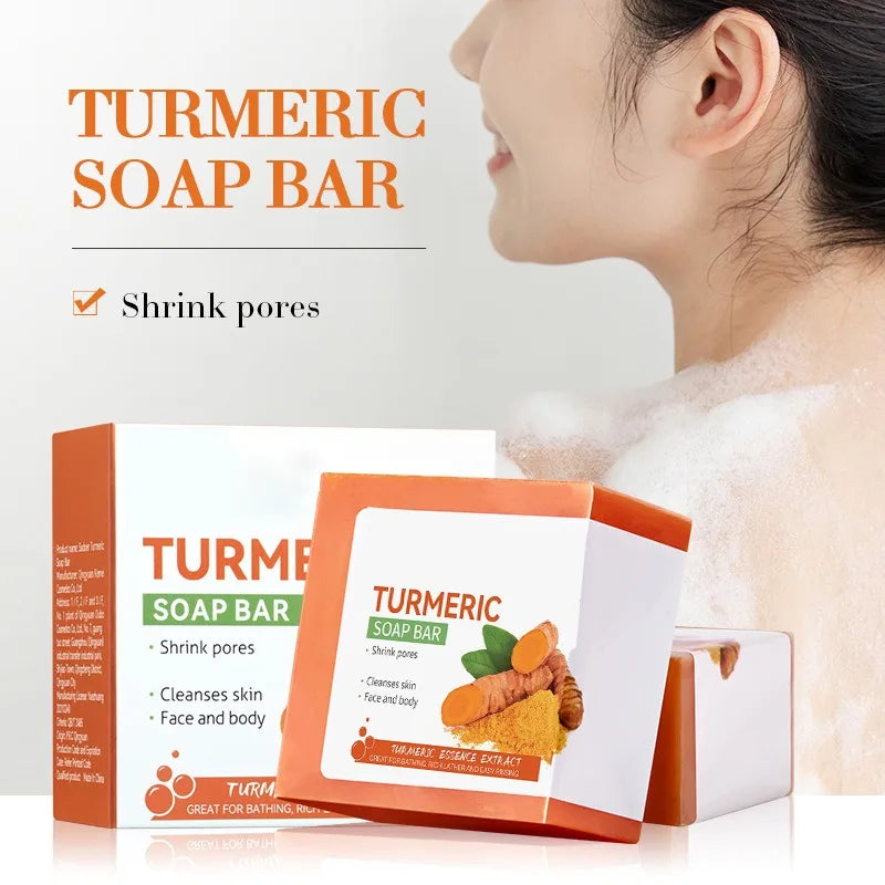 Handmade Turmeric Soap – Brightening & Underarm Lightening