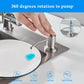 Stainless steel kitchen sink liquid soap dispenser (350ML / 500ML) — pump mount, hand-press design. 🧼