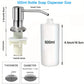 Stainless steel kitchen sink liquid soap dispenser (350ML / 500ML) — pump mount, hand-press design. 🧼