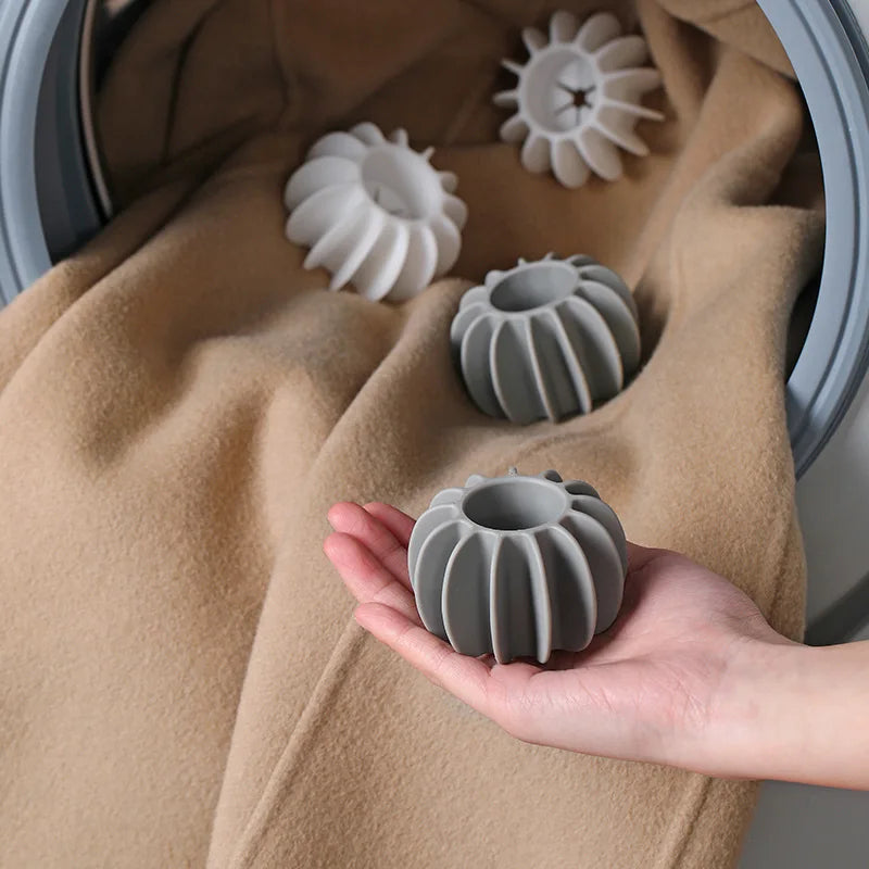 Reusable Laundry Hair Catcher – Silicone Pet Hair Remover (Washing Machine)