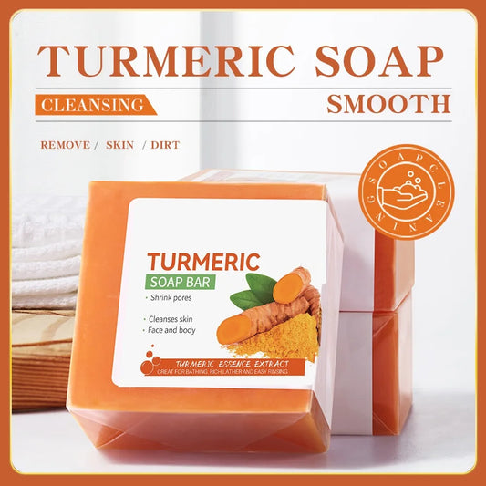 Handmade Turmeric Soap – Brightening & Underarm Lightening