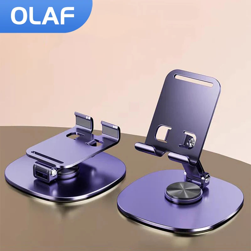 Rotating Phone Tablet Stand – Desktop Mount for iPhone & iPad
