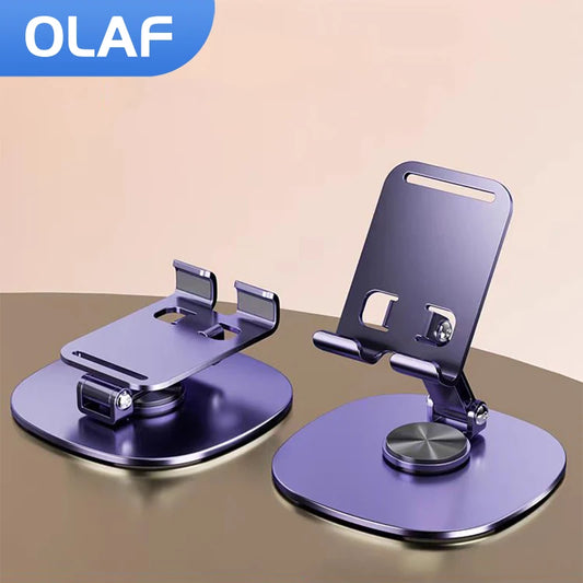 Rotating Phone Tablet Stand – Desktop Mount for iPhone & iPad