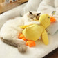 Bite-Resistant Plush Duck Toy - Sound Relief for Small & Large Dogs!
