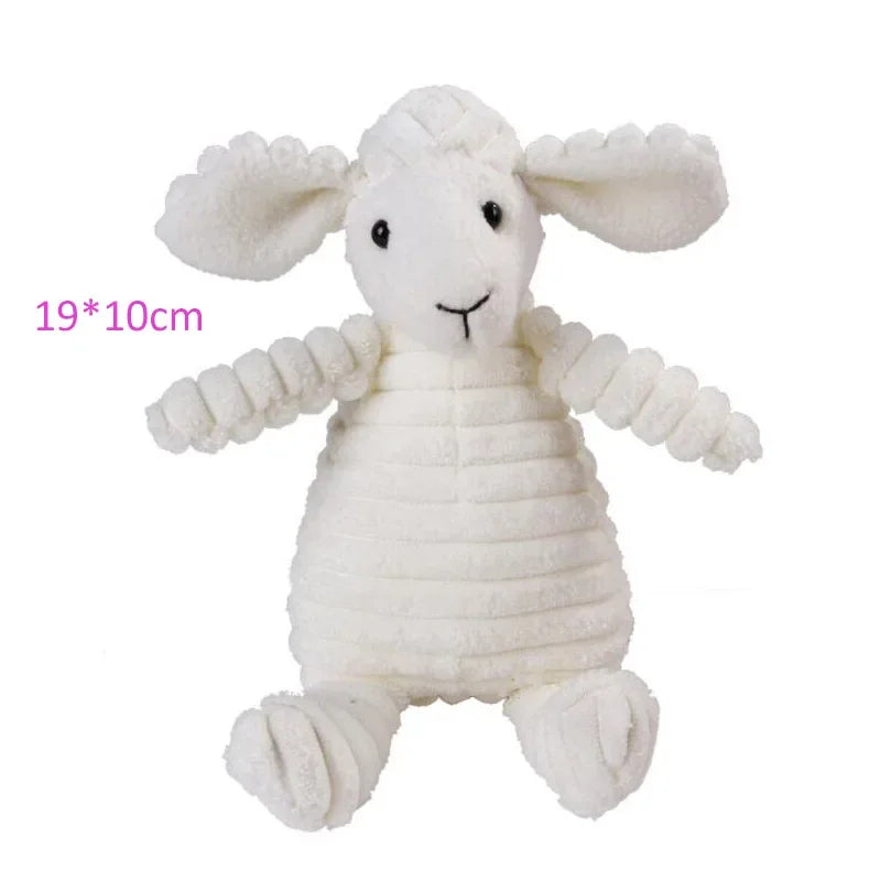 Bite-Resistant Plush Animal Squeaky Toy – Perfect for Small & Large Dogs!