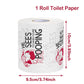Christmas Toilet Roll Paper Happy 2026 New Year Christmas Supplies Xmas Tissue Roll Napkin Kitchen Tool Home Decoration New Year
