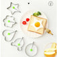 Stainless Steel Fried Egg Molds Breakfast Pancake Mold Creative Cake Tool Non-stick Egg Shaper Baking Cooking Kitchen Gadgets