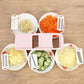 Multifunctional Vegetable & Fruit Slicer - Potato Shredder & Grater with Handle!