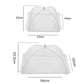 Food Cover Mesh Folding Washable Flies Tables Cover Insect Proof Protective Dish Covers Home Kitchen Storage Accessaries