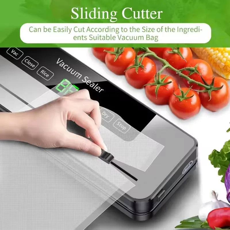Mi Electric Vacuum Sealer (Dry/Wet) + Food Storage Bags